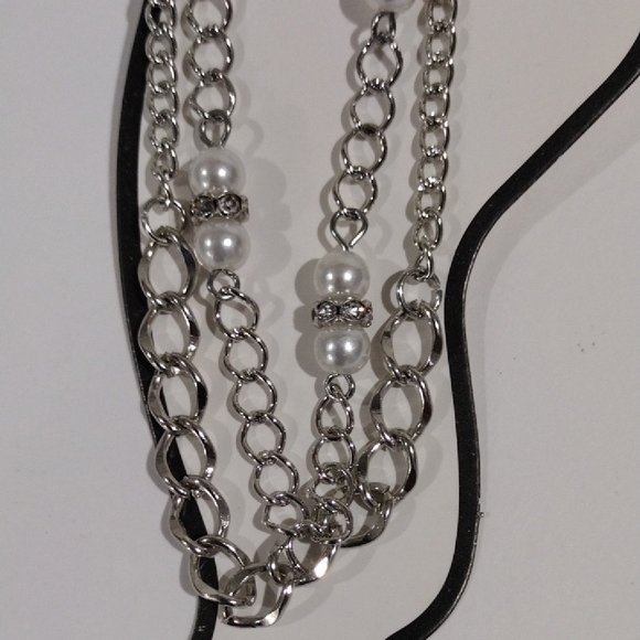 Silver-Tone Chain Anklet with Matching Toe Ring – Chic Layered Boho Jewelry Set - Picture 4 of 7